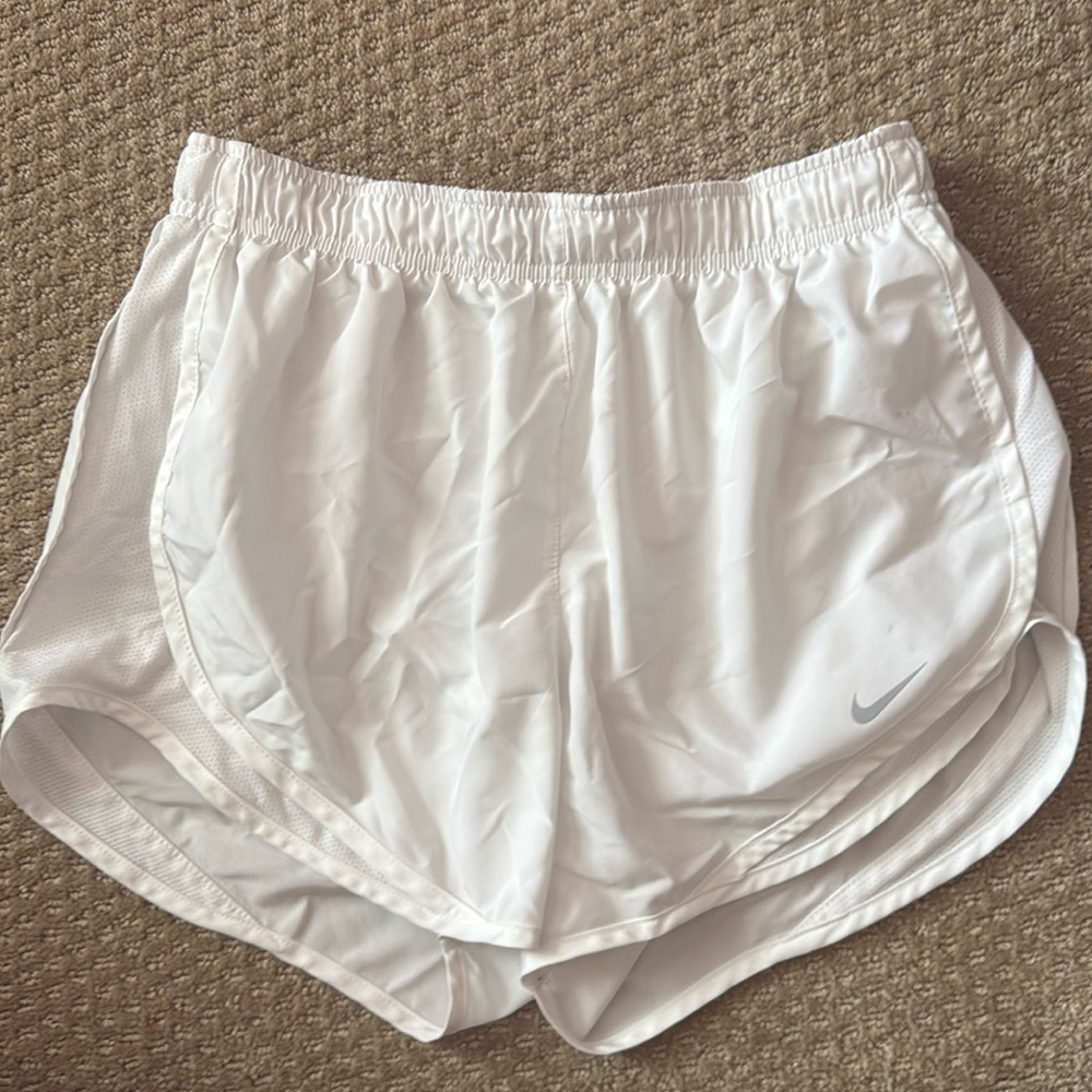 White Nike Shorts